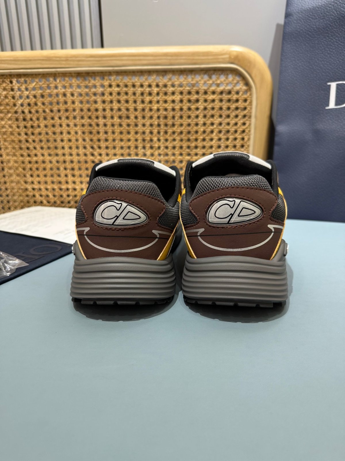 Sneakers B30 'Marron et Jaune' — vue 22