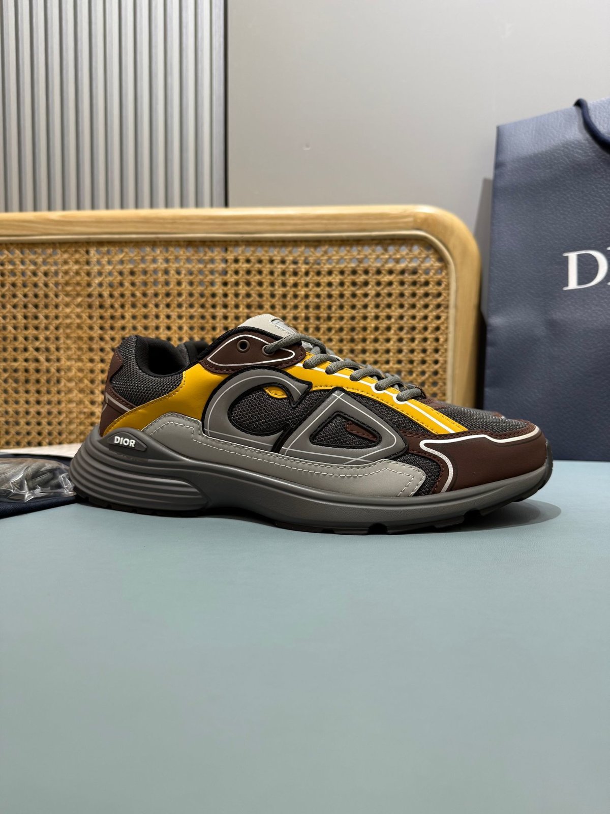 Sneakers B30 'Marron et Jaune' — vue 23