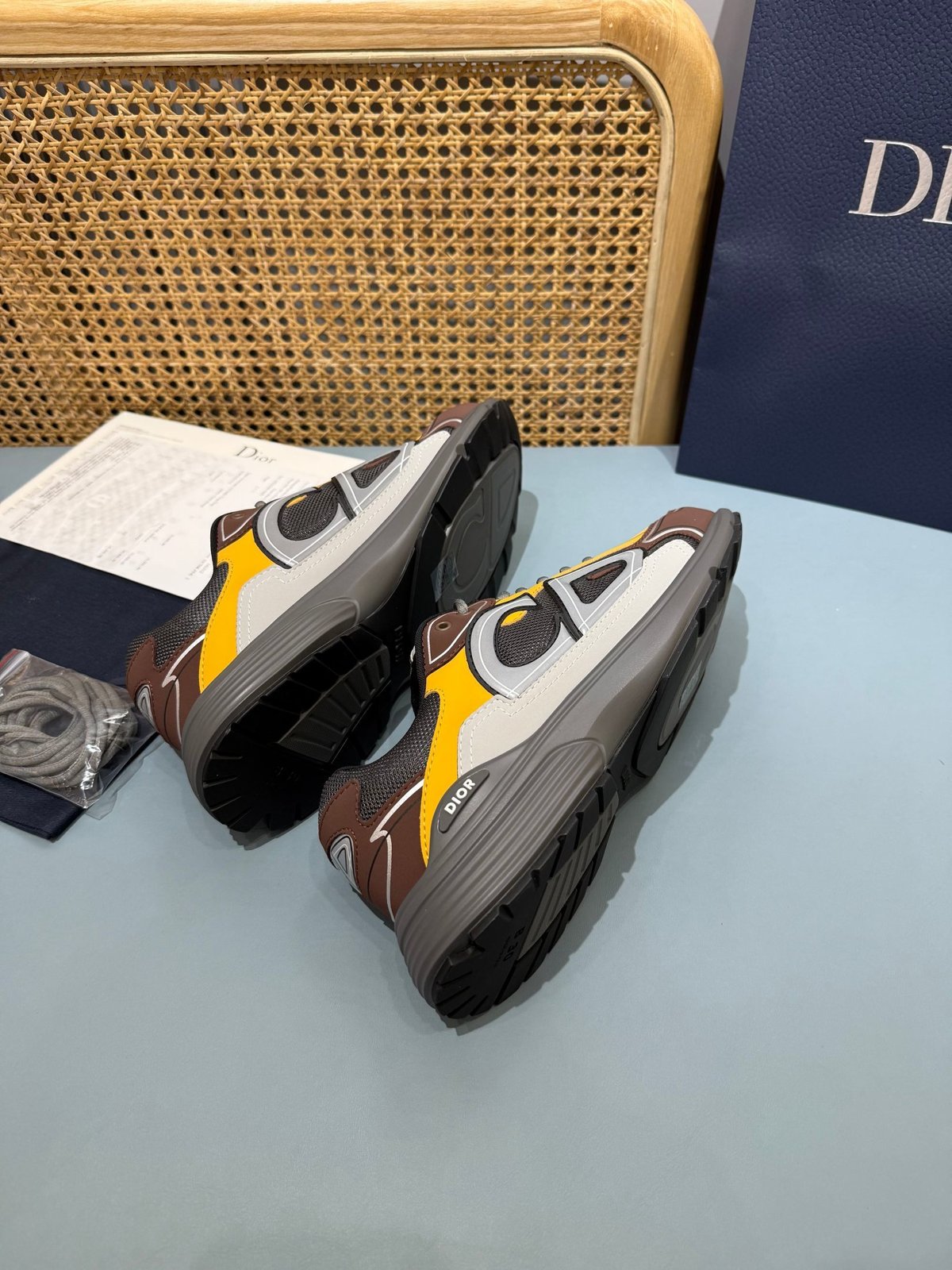 Sneakers B30 'Marron et Jaune' — vue 24