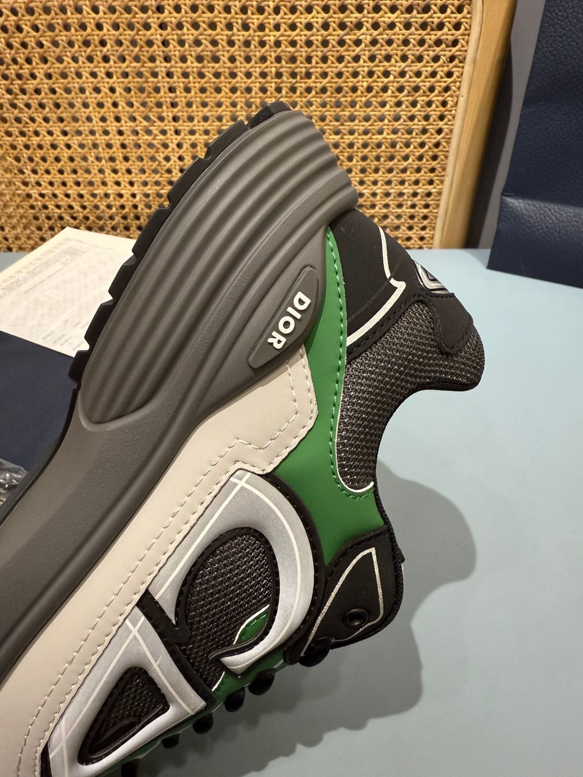 Sneakers B30 'Noir et Vert' — vue 11