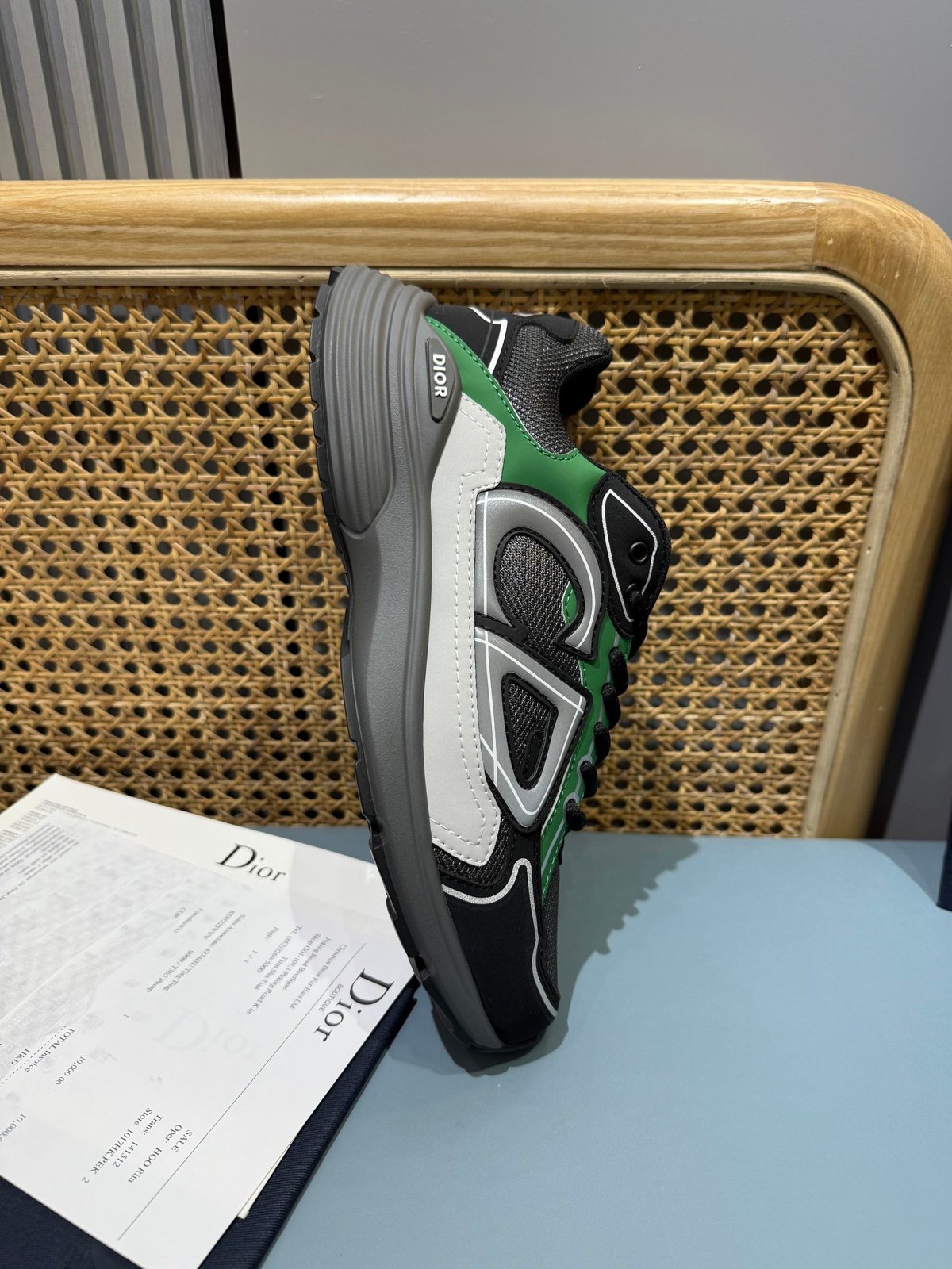 Sneakers B30 'Noir et Vert' — vue 13