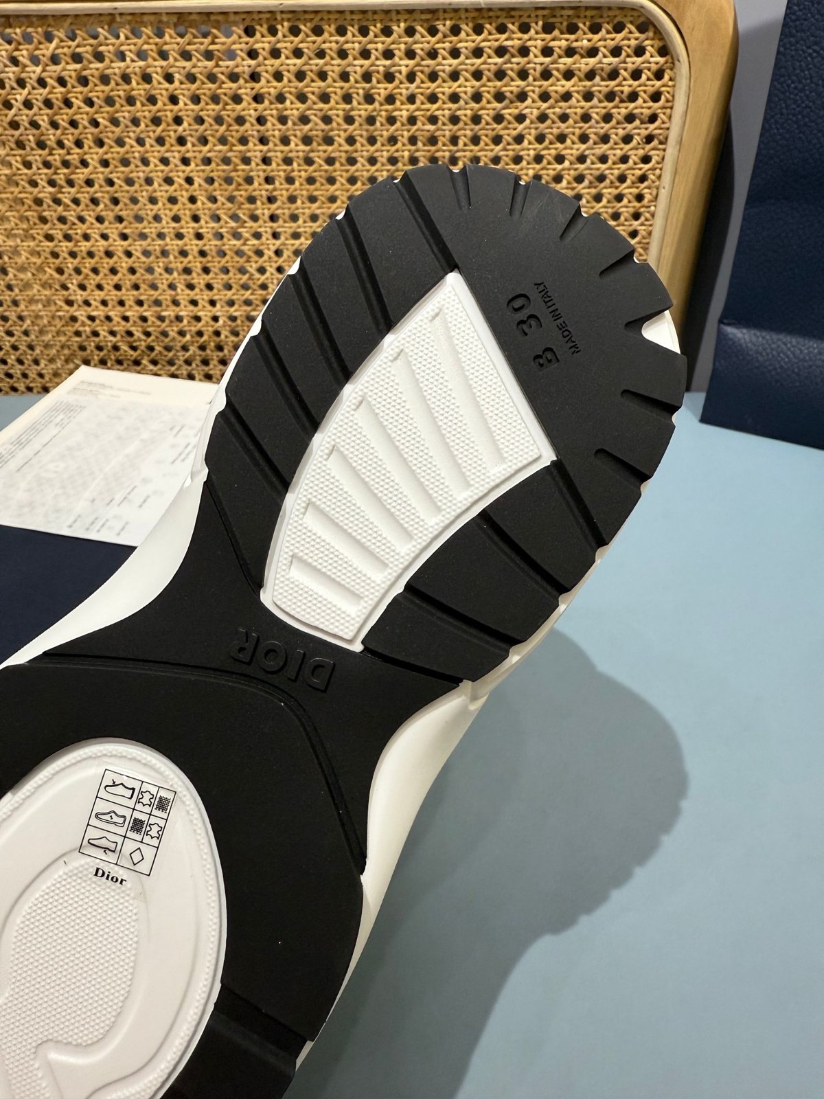 Sneakers B30 'Noir et Jaune Fluo' — vue 10