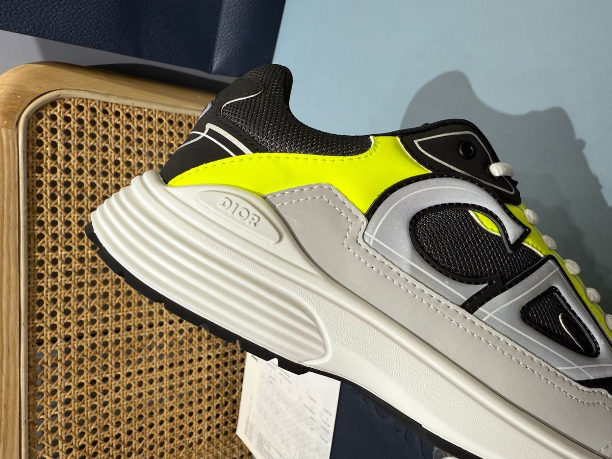 Sneakers B30 'Noir et Jaune Fluo' — vue 11