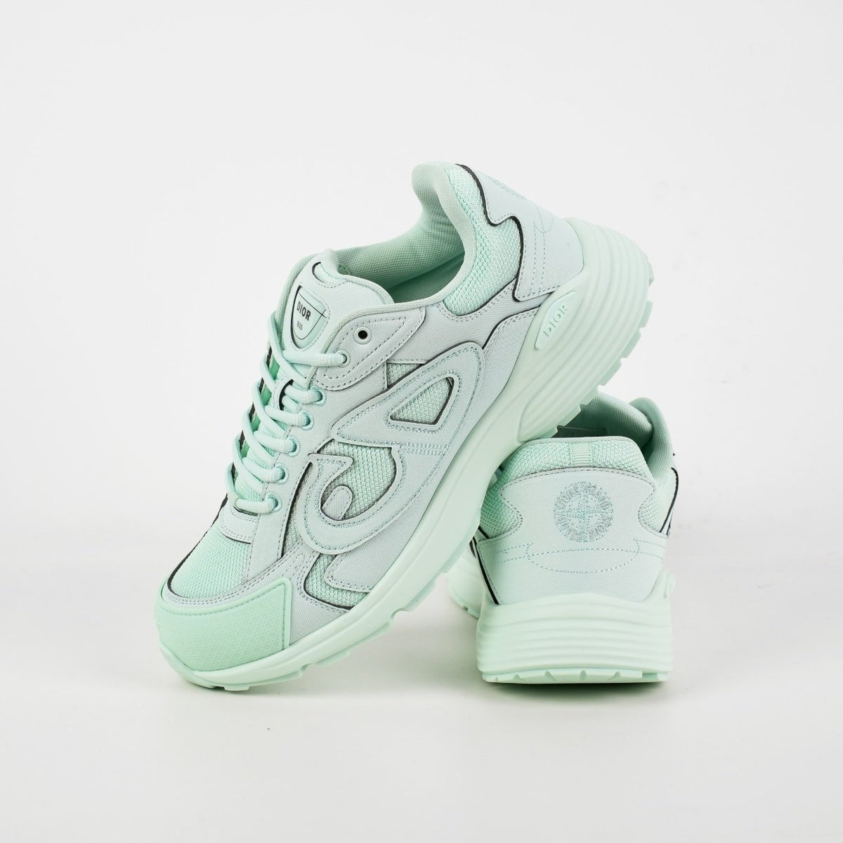 Sneakers B30 'Vert Menthe' — vue 2