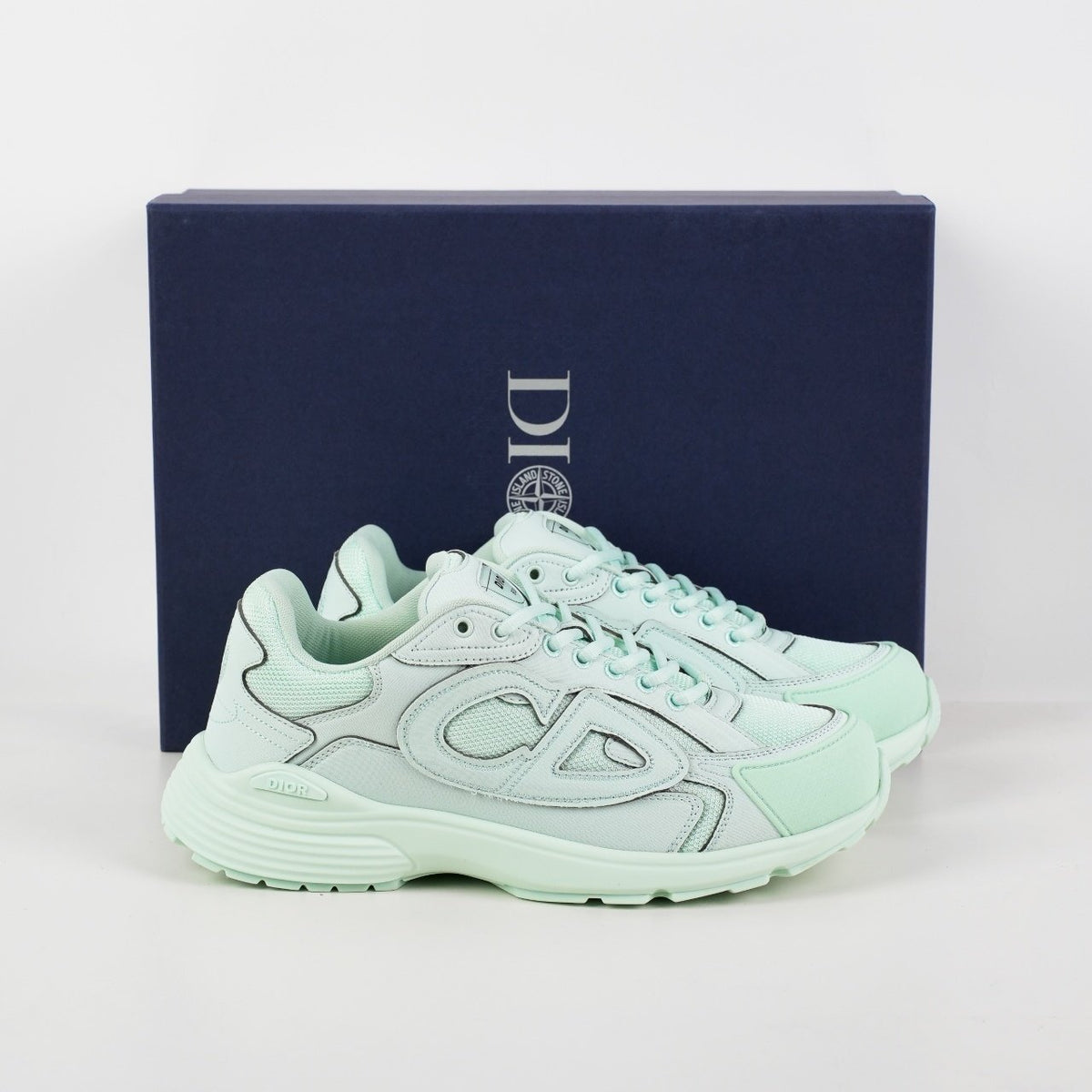 Sneakers B30 'Vert Menthe' — vue 3