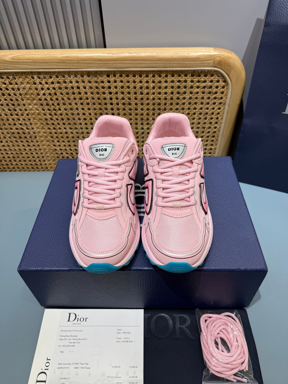 Sneakers B30 'Rose' — vue 2