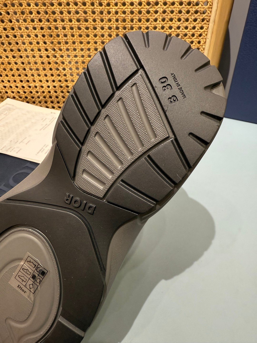 Sneakers B30 'Gris Anthracite et Blanc' — vue 12