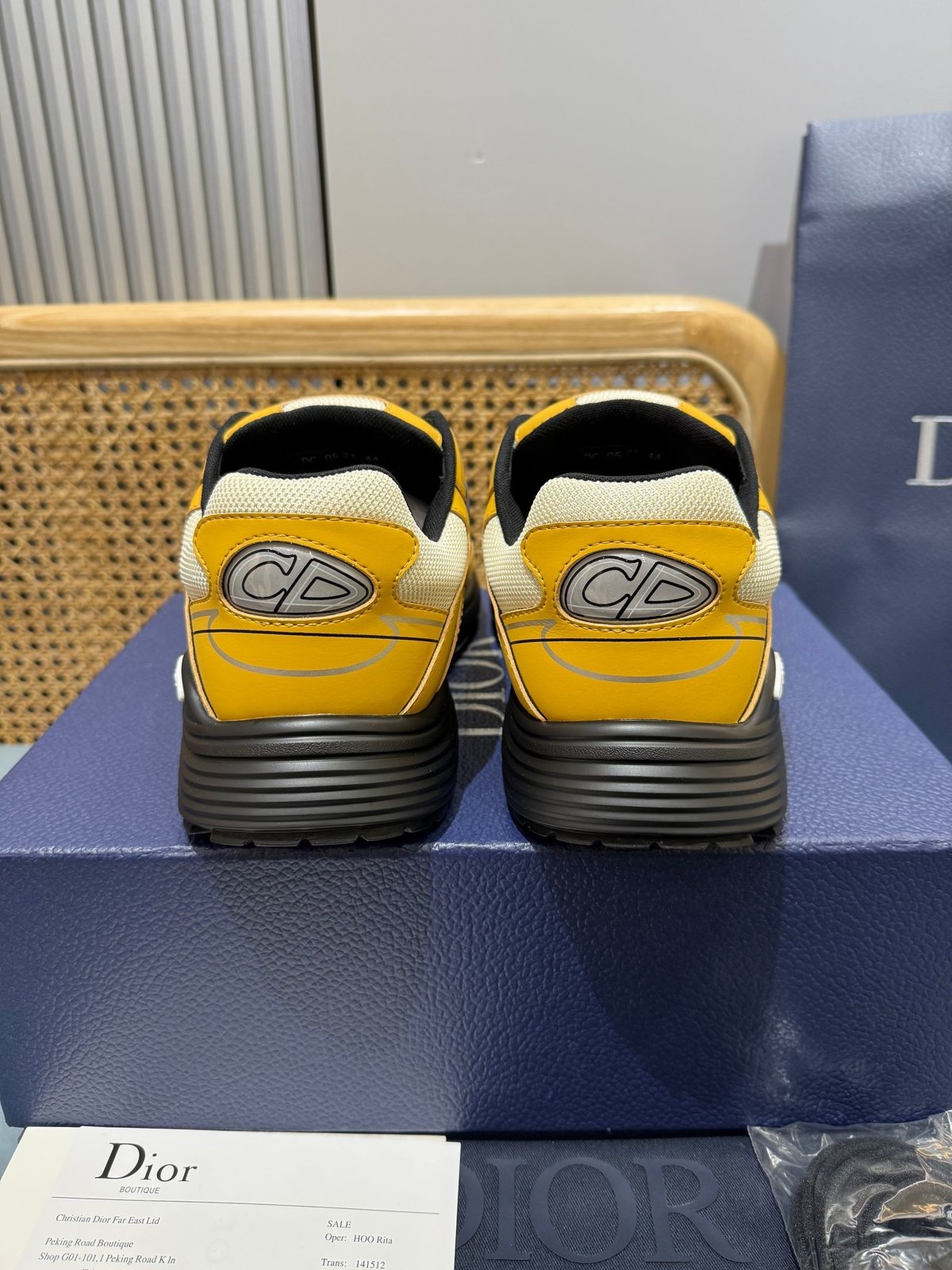 Sneakers B30 'Jaune Moutarde' — vue 4
