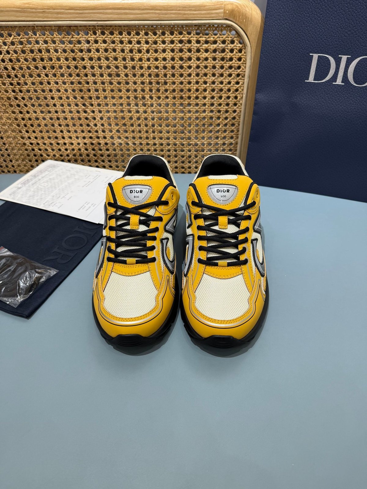 Sneakers B30 'Jaune Moutarde' — vue 19