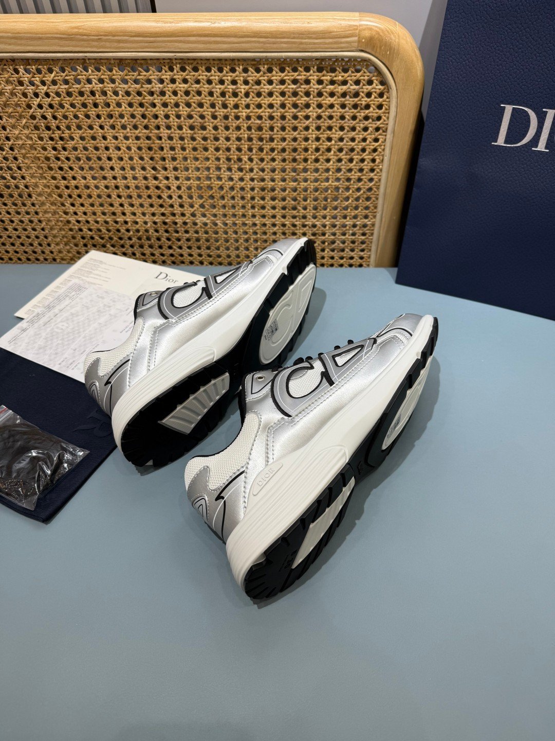 Sneakers B30 'Blanc Gris et Noir' — vue 23