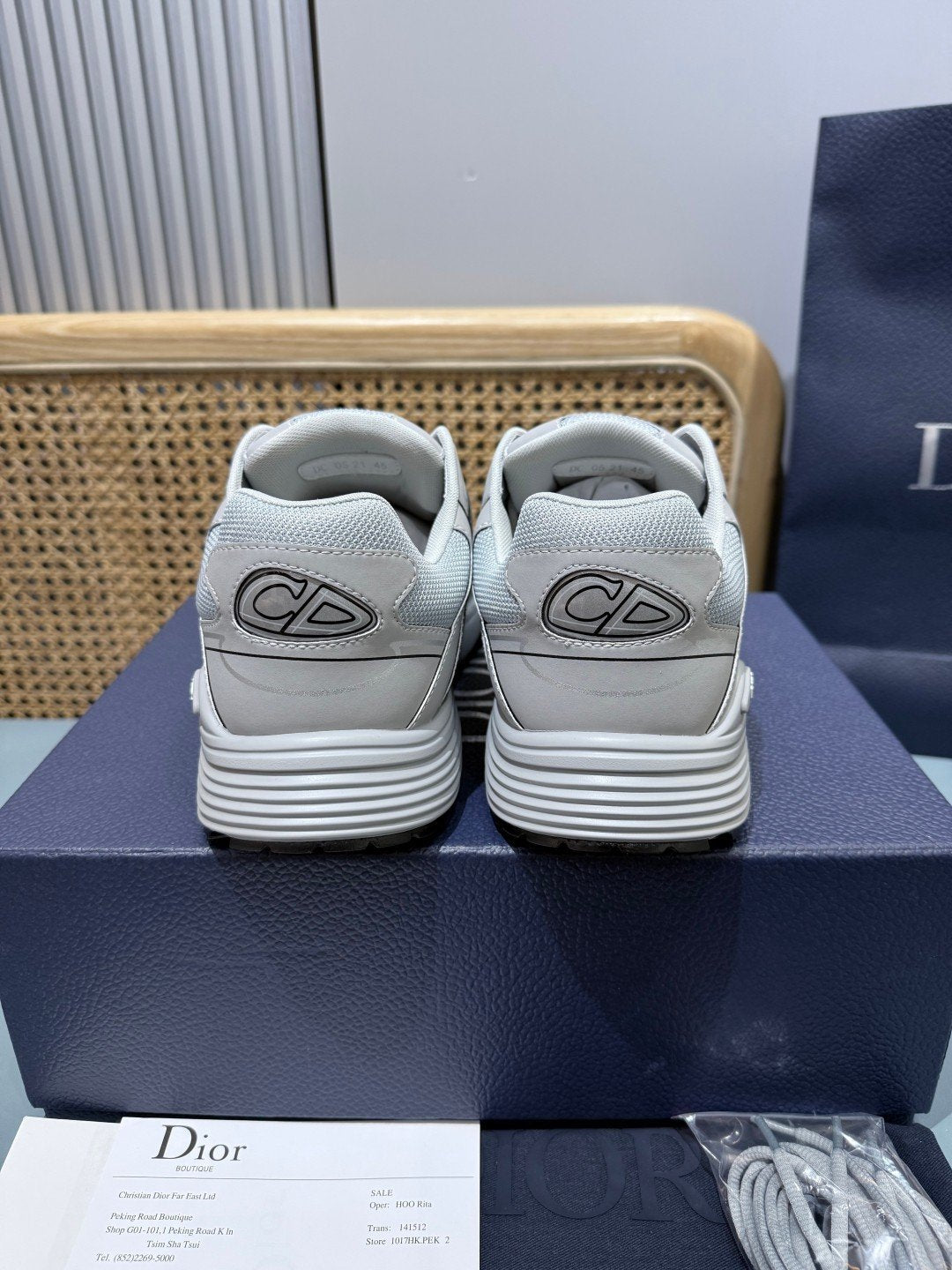 Sneakers B30 'Gris Clair' — vue 4
