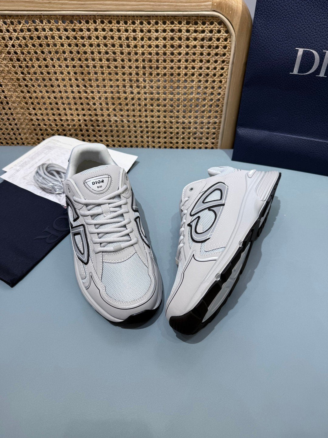 Sneakers B30 'Gris Clair' — vue 25