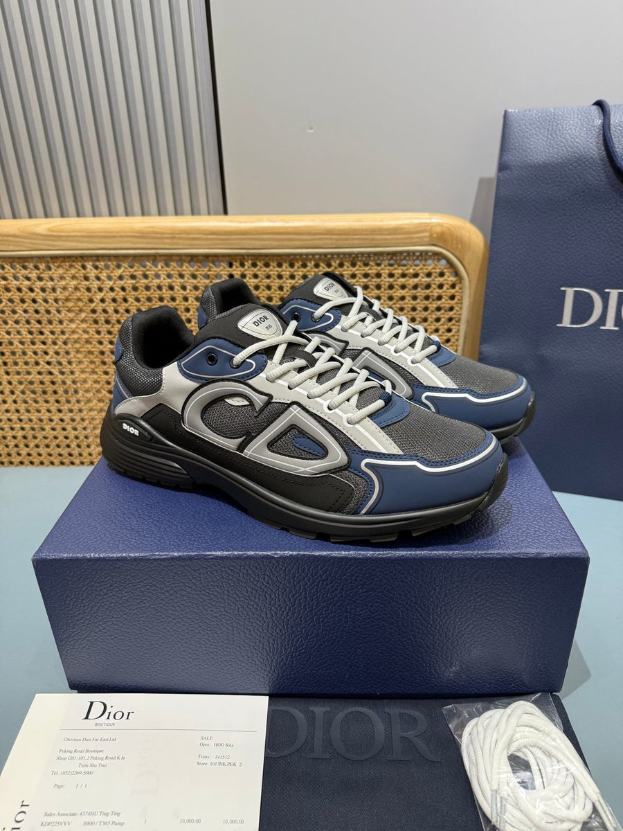 Sneakers B30 'Marine et Noir'