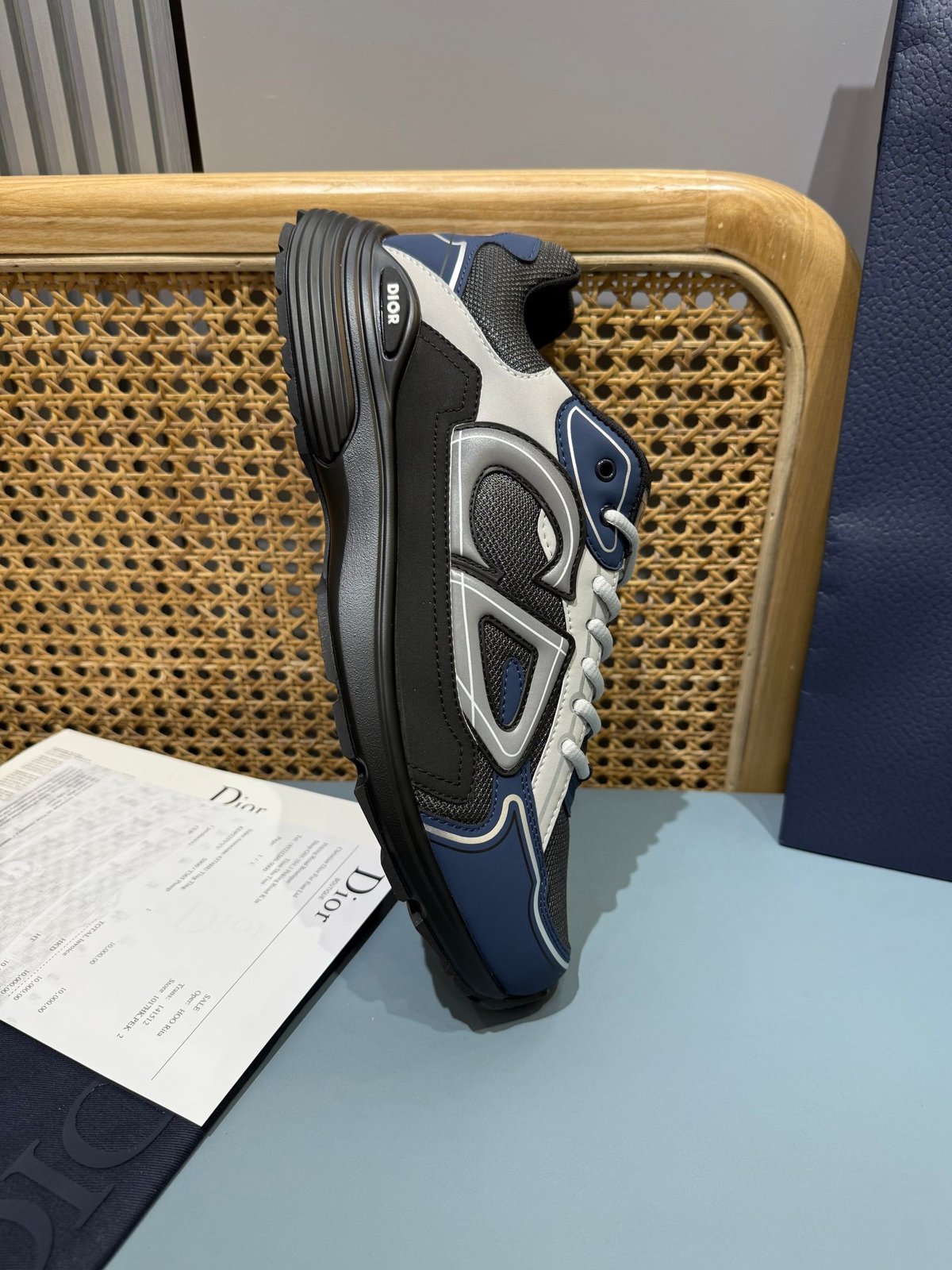 Sneakers B30 'Marine et Noir' — vue 14
