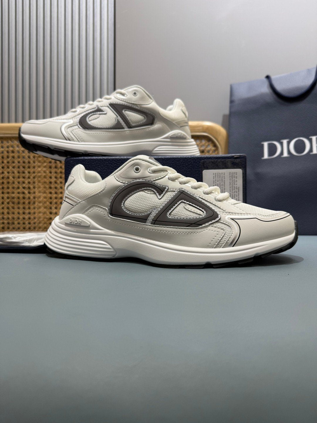 Sneakers B30 'Blanc et Argent' — vue 5