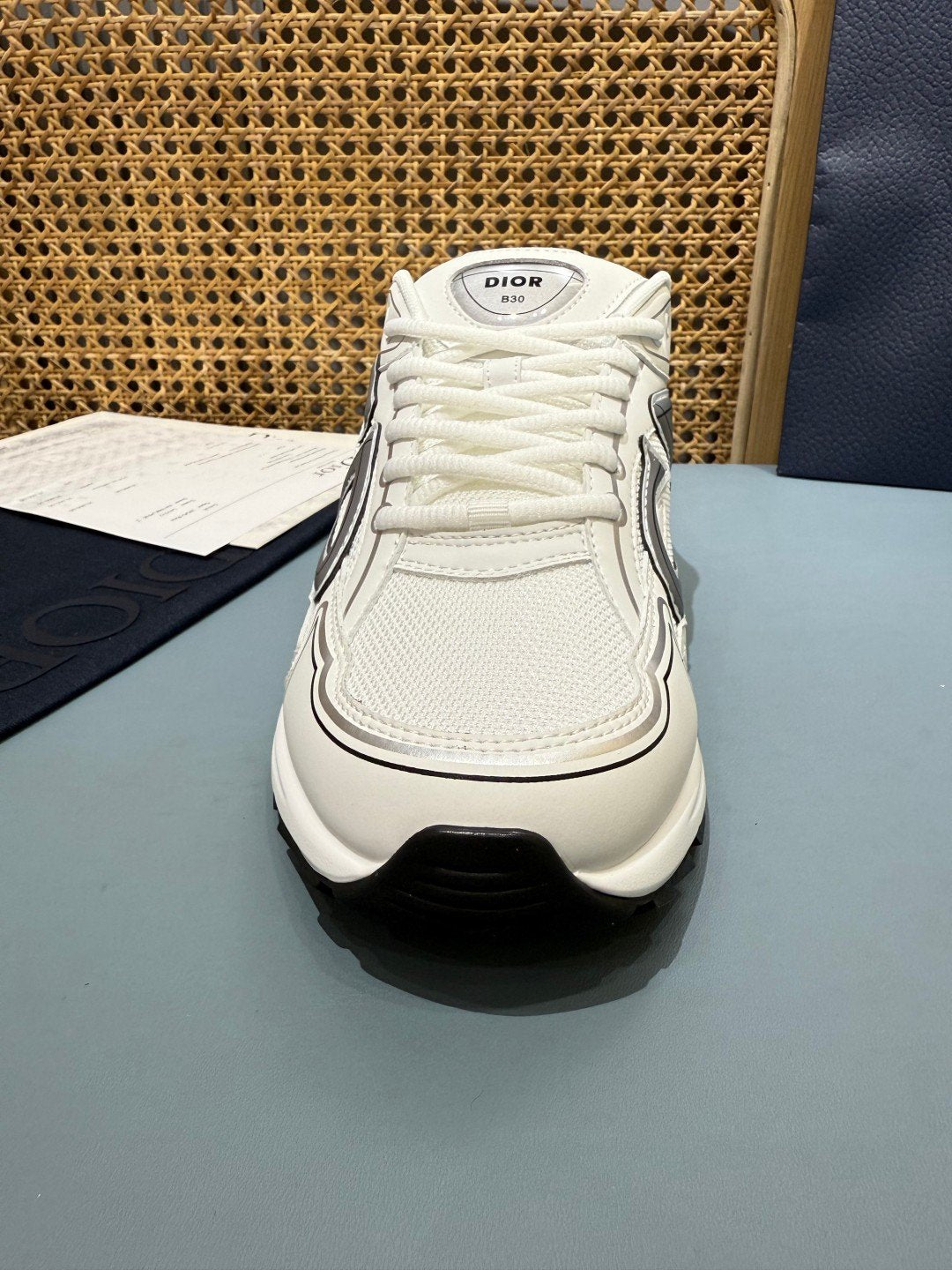 Sneakers B30 'Blanc et Argent' — vue 9