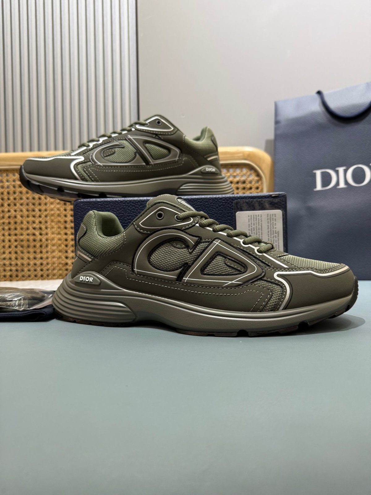 Sneakers B30 'Olive' — vue 5