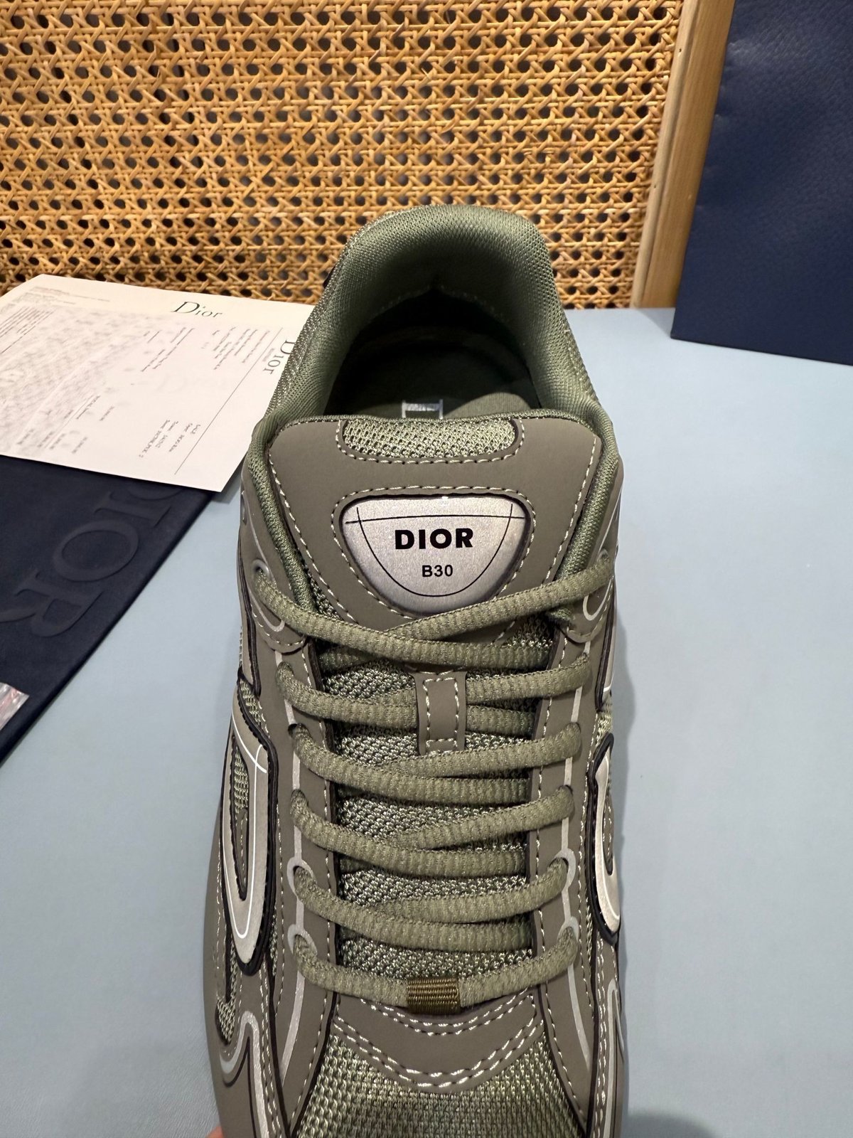 Sneakers B30 'Olive' — vue 6