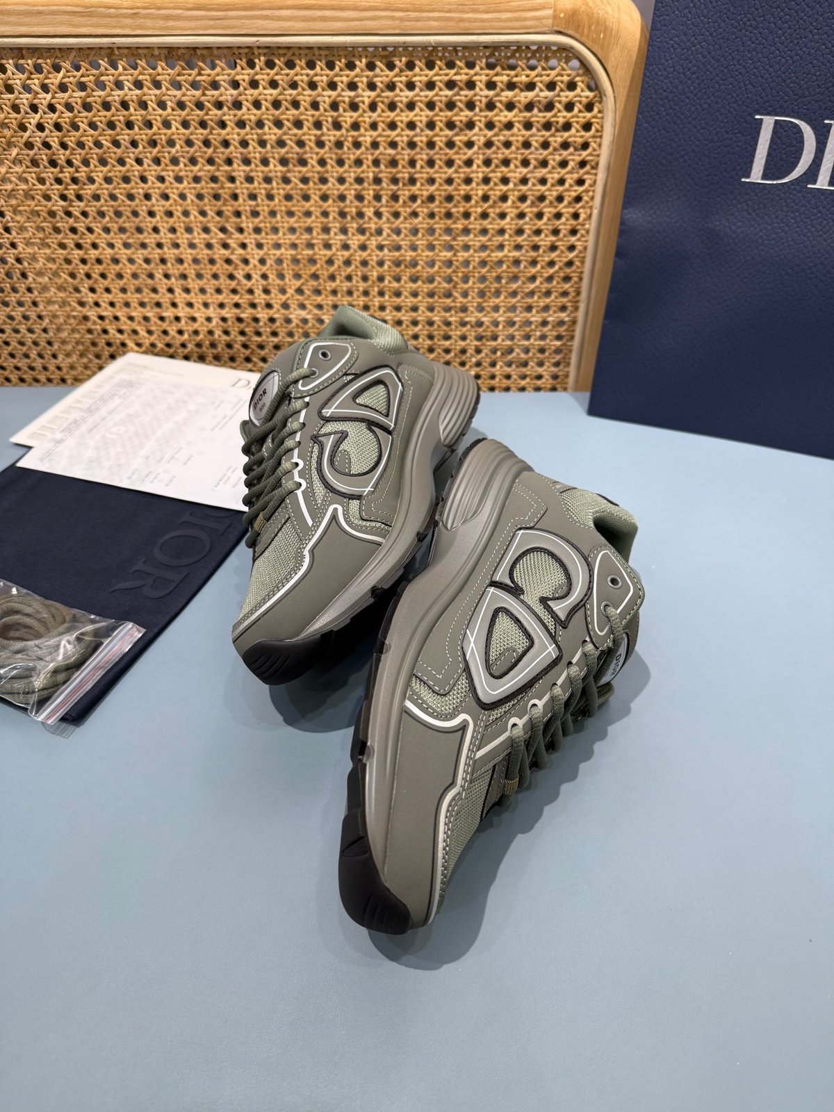 Sneakers B30 'Olive' — vue 15