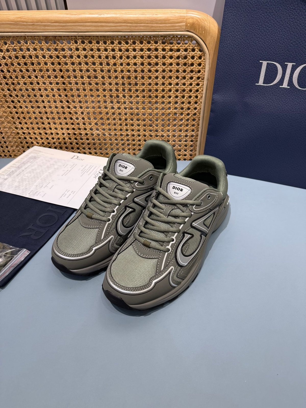 Sneakers B30 'Olive' — vue 16