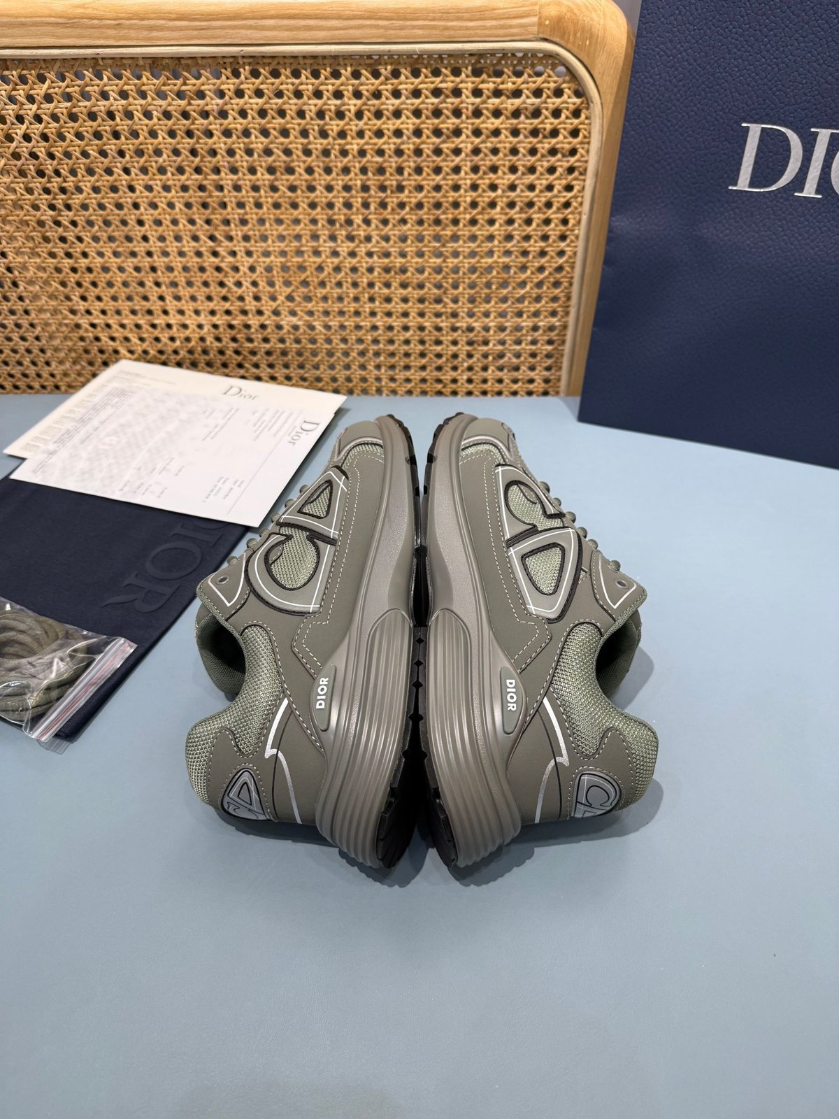 Sneakers B30 'Olive' — vue 20
