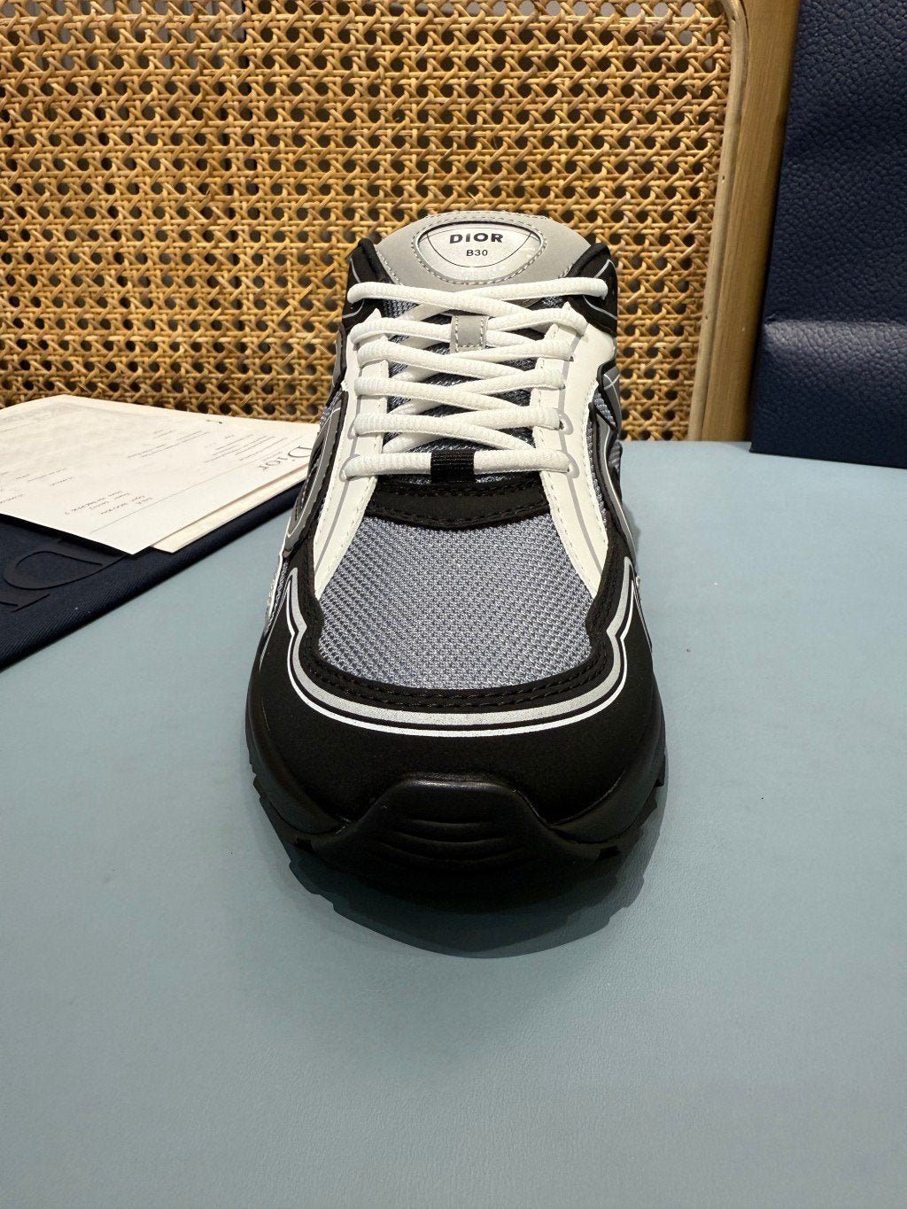 Sneakers B30 'Noir Gris et Blanc' — vue 8