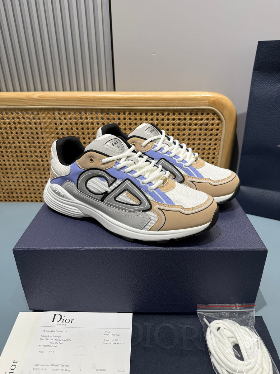 Sneakers B30 'Beige et Lavande'