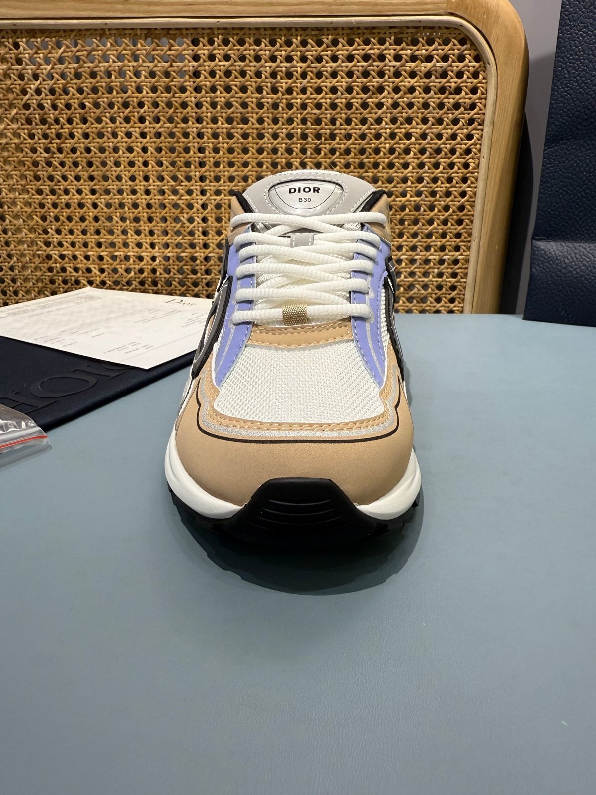 Sneakers B30 'Beige et Lavande' — vue 8