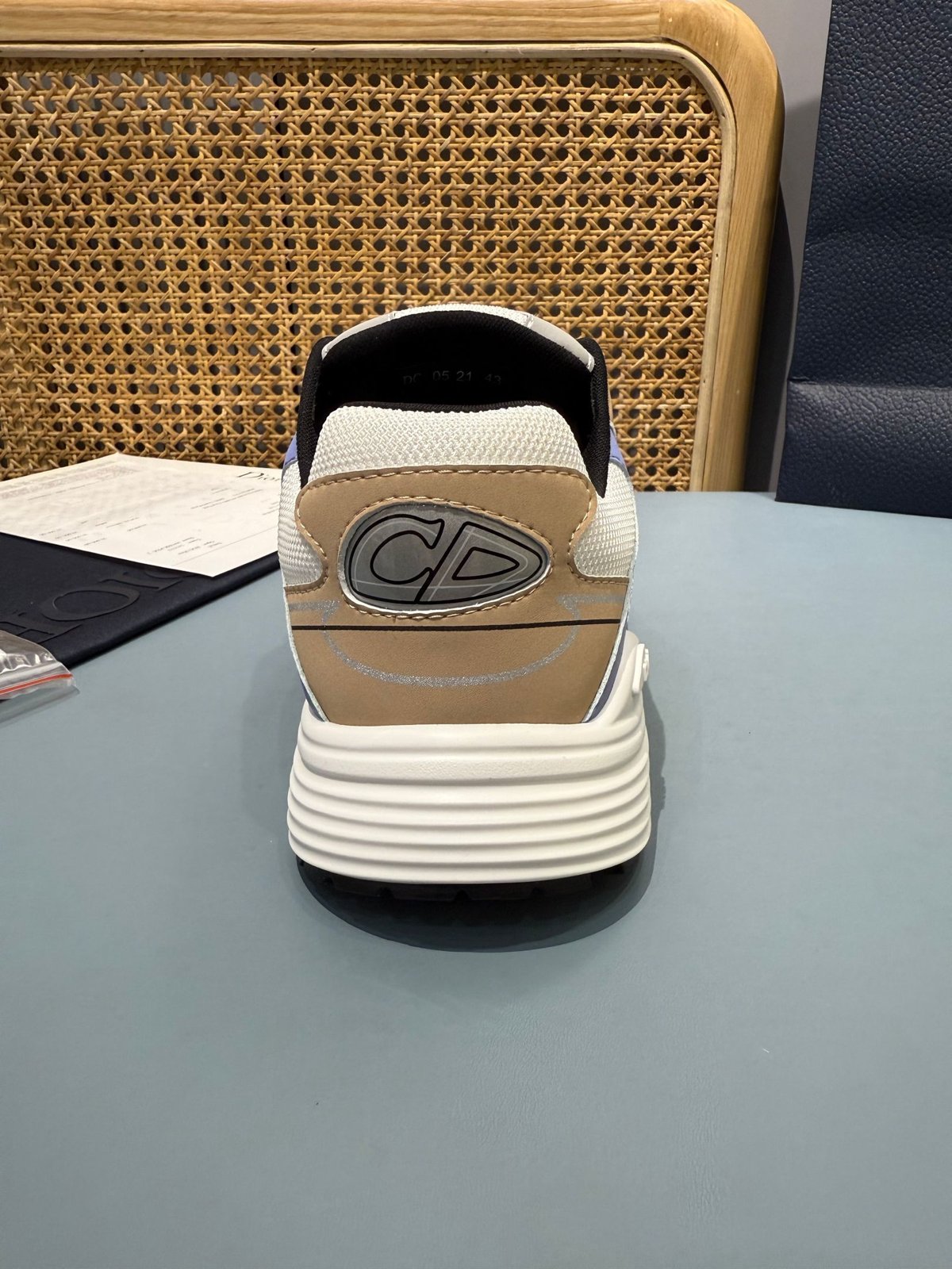 Sneakers B30 'Beige et Lavande' — vue 9