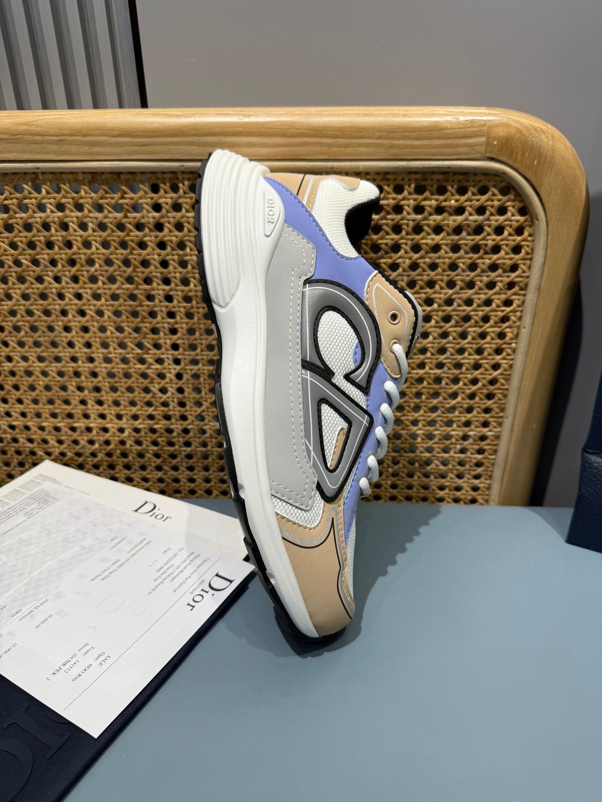 Sneakers B30 'Beige et Lavande' — vue 13