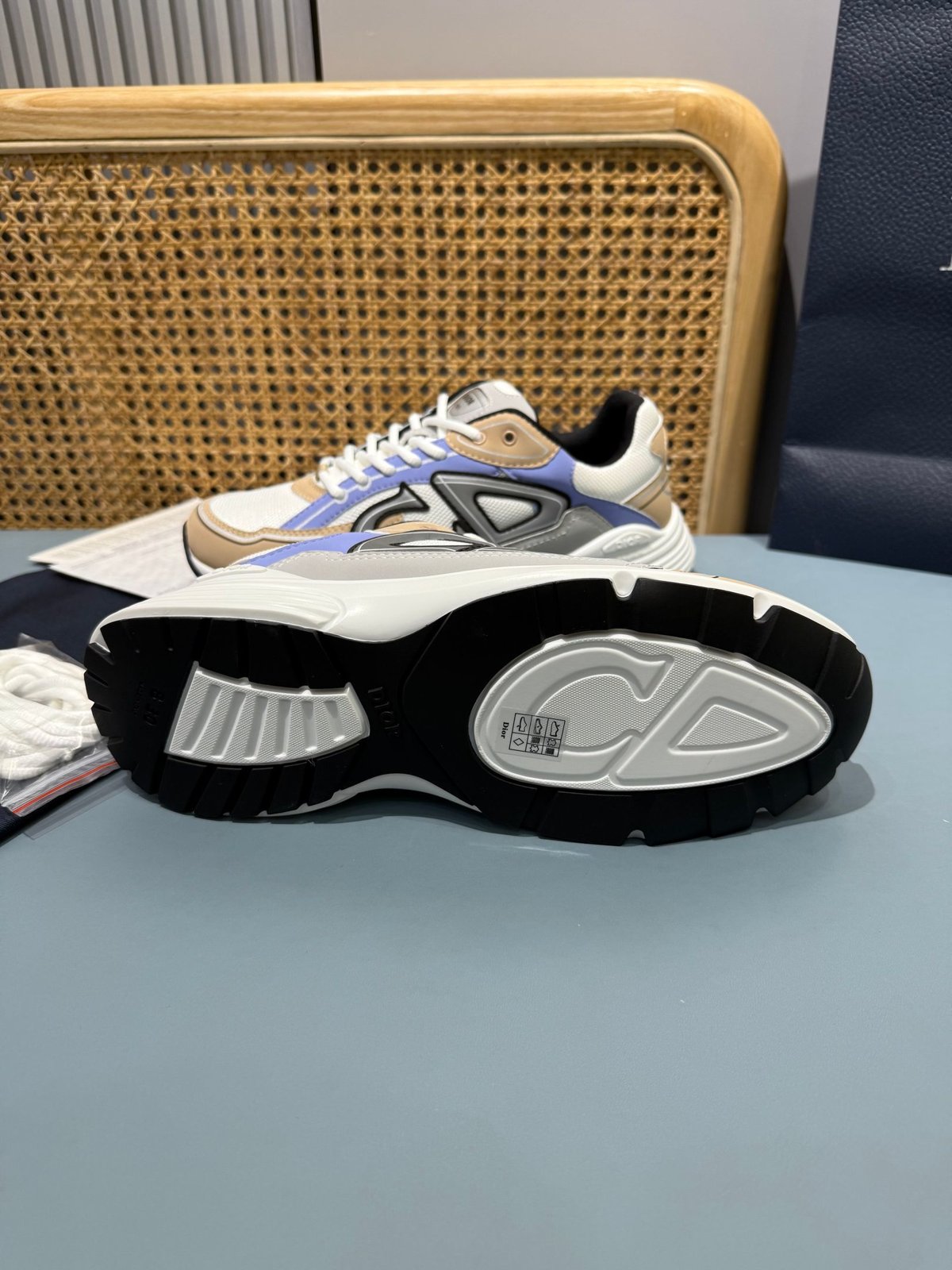Sneakers B30 'Beige et Lavande' — vue 18