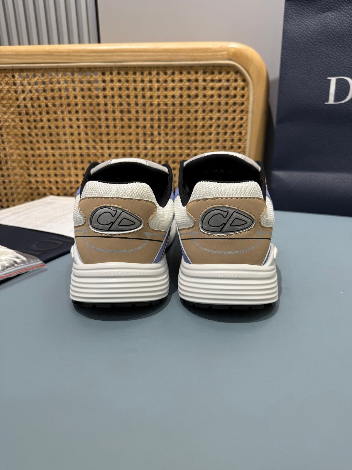 Sneakers B30 'Beige et Lavande' — vue 20