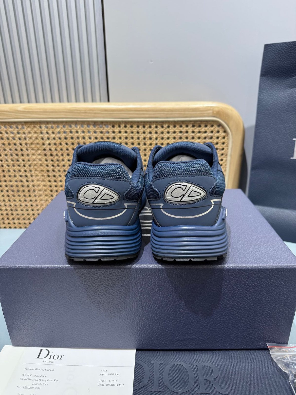 Sneakers B30 'Bleu Marine Intégral' — vue 4