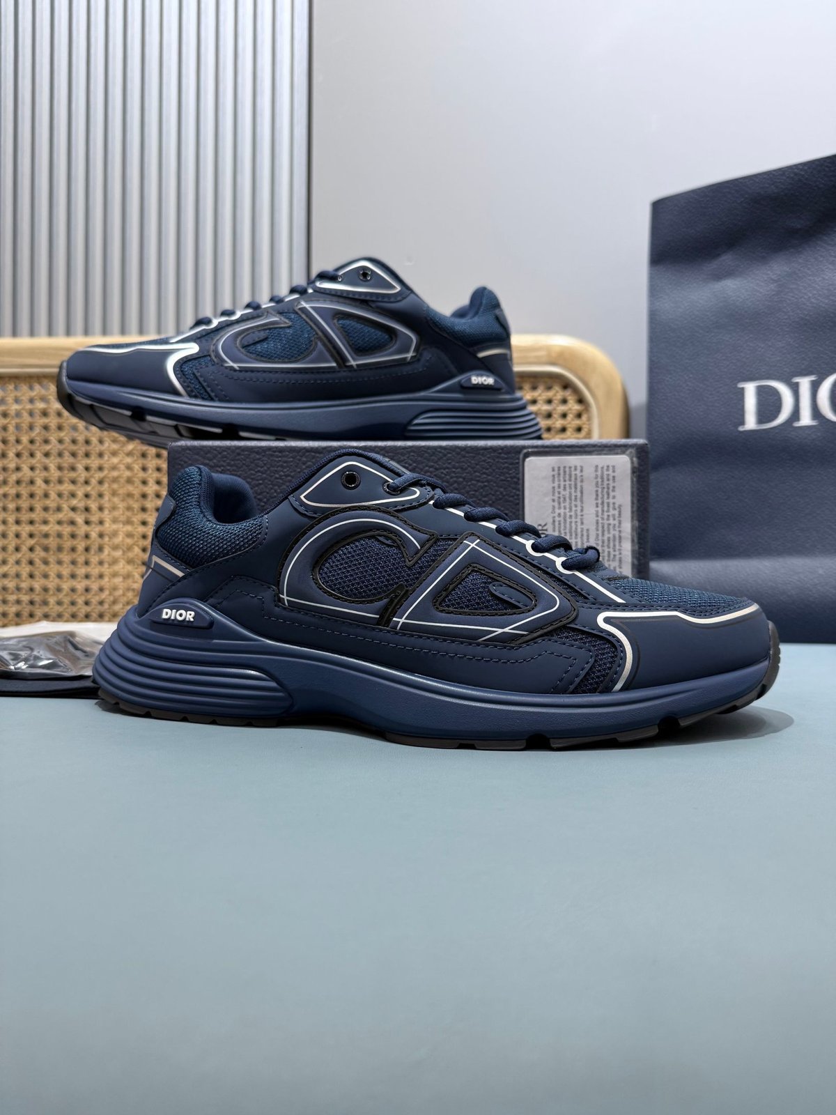 Sneakers B30 'Bleu Marine Intégral' — vue 5
