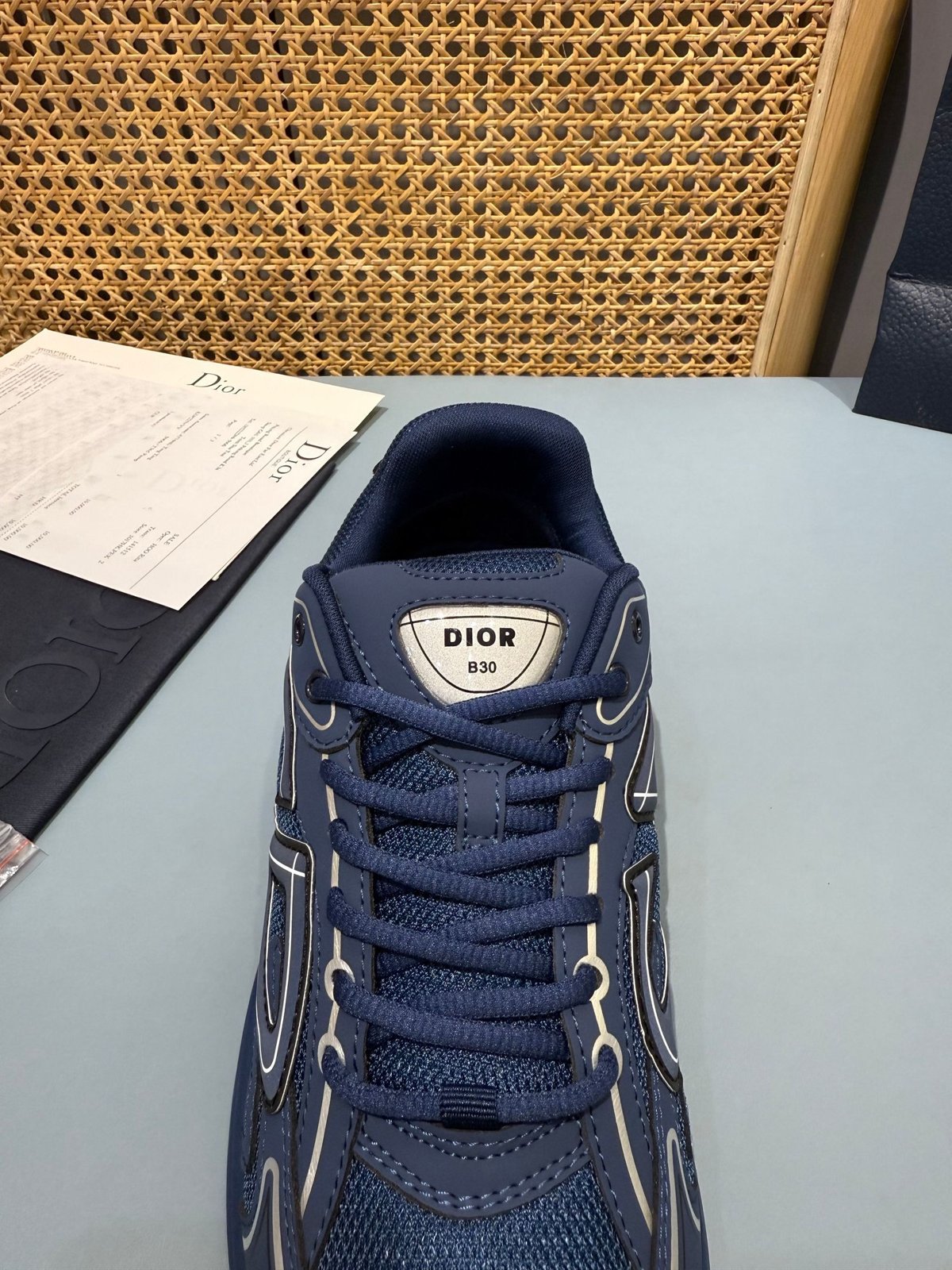 Sneakers B30 'Bleu Marine Intégral' — vue 7