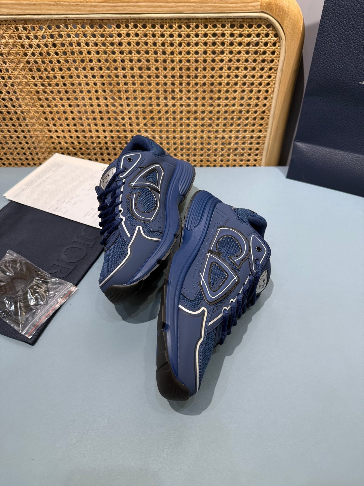 Sneakers B30 'Bleu Marine Intégral' — vue 14