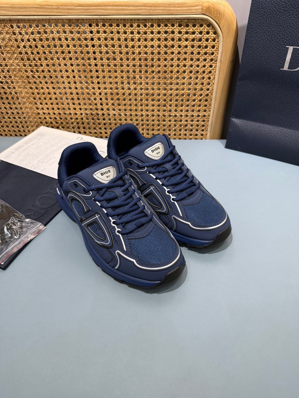 Sneakers B30 'Bleu Marine Intégral' — vue 16