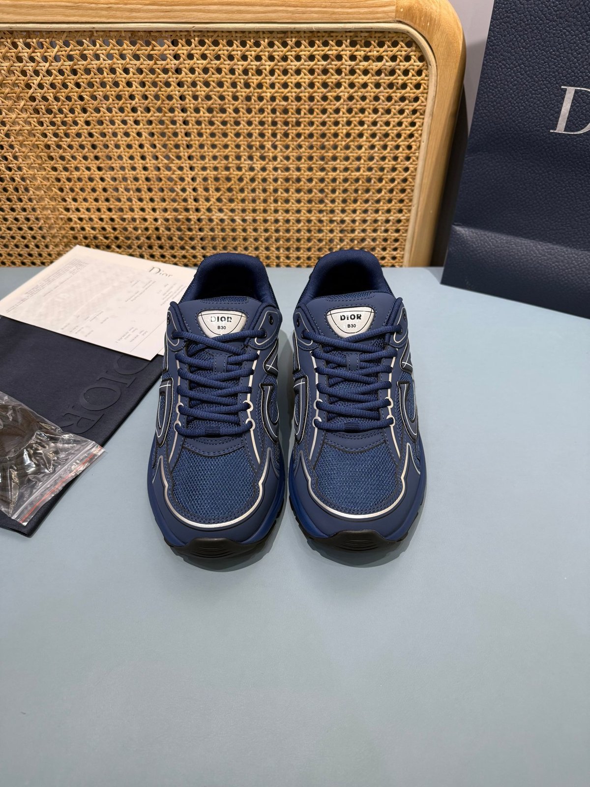 Sneakers B30 'Bleu Marine Intégral' — vue 17