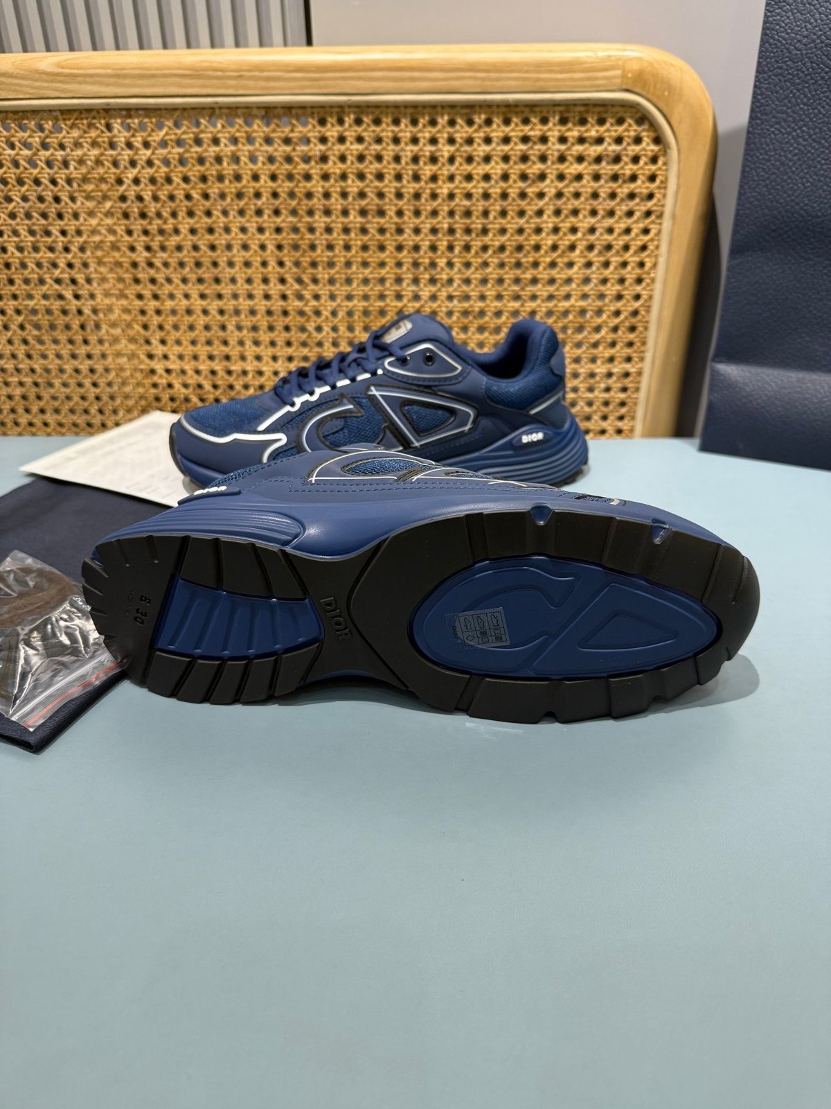 Sneakers B30 'Bleu Marine Intégral' — vue 18