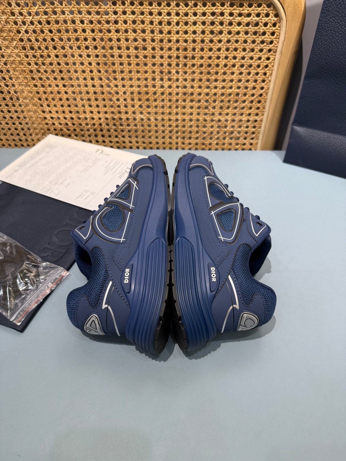 Sneakers B30 'Bleu Marine Intégral' — vue 19
