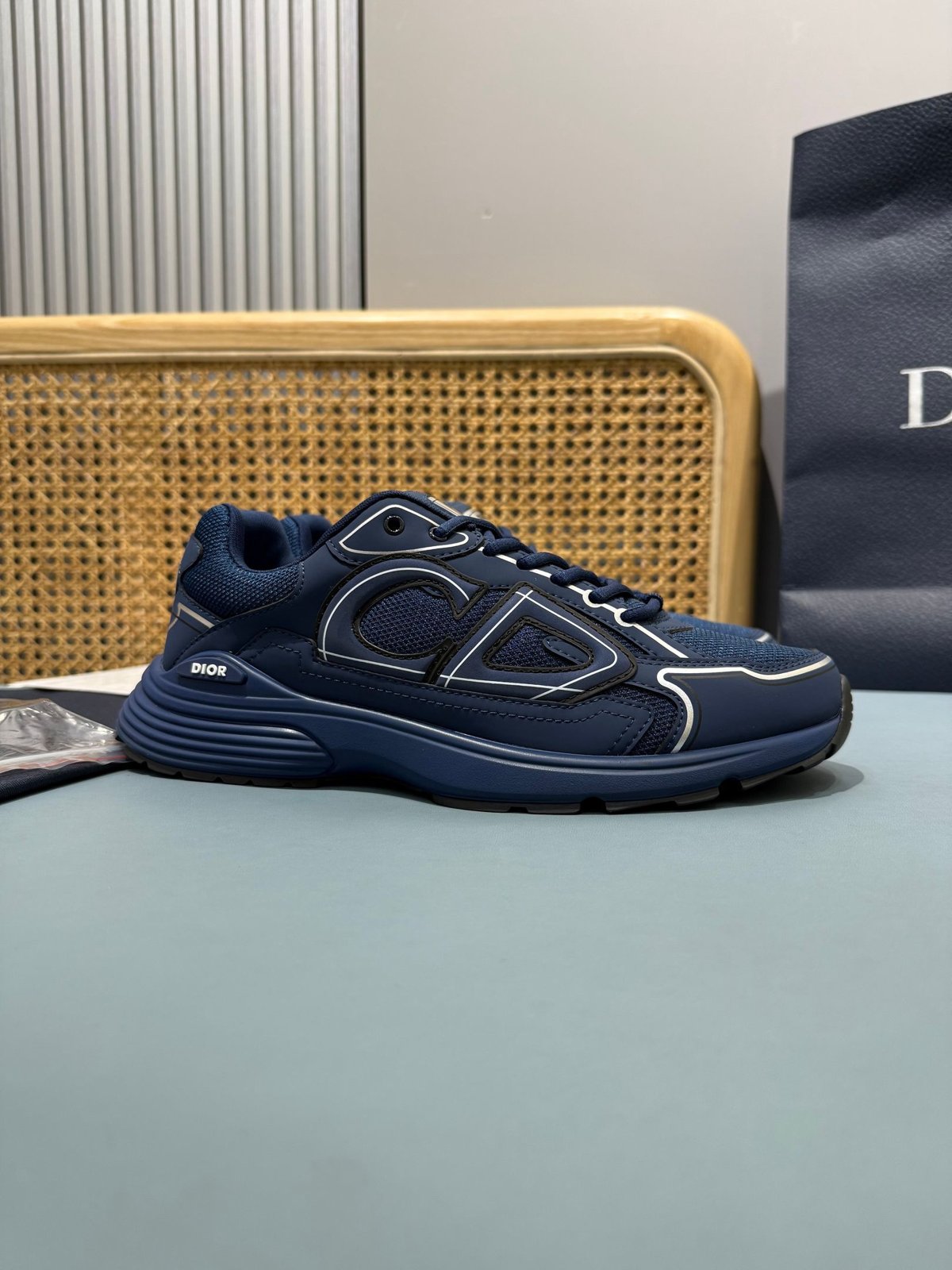 Sneakers B30 'Bleu Marine Intégral' — vue 21