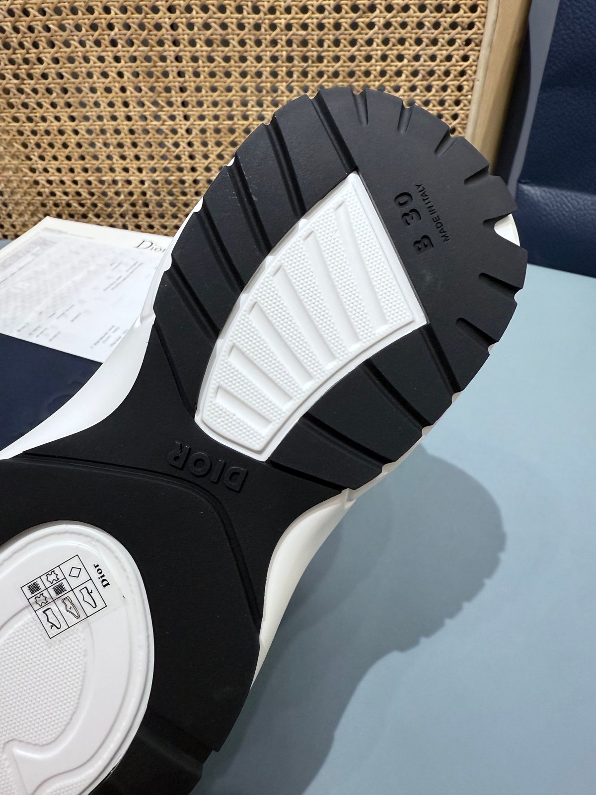 Sneakers B30 'Kaki et Blanc' — vue 10