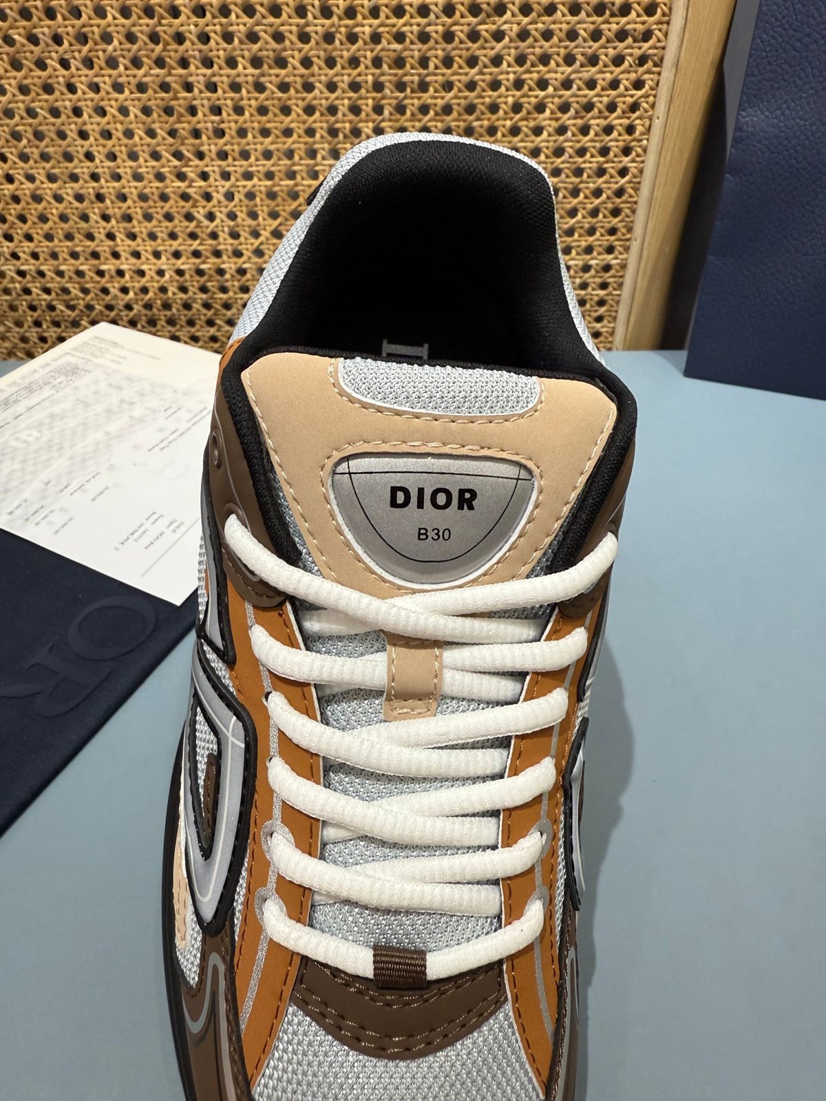 Sneakers B30 'Marron et Beige' — vue 7