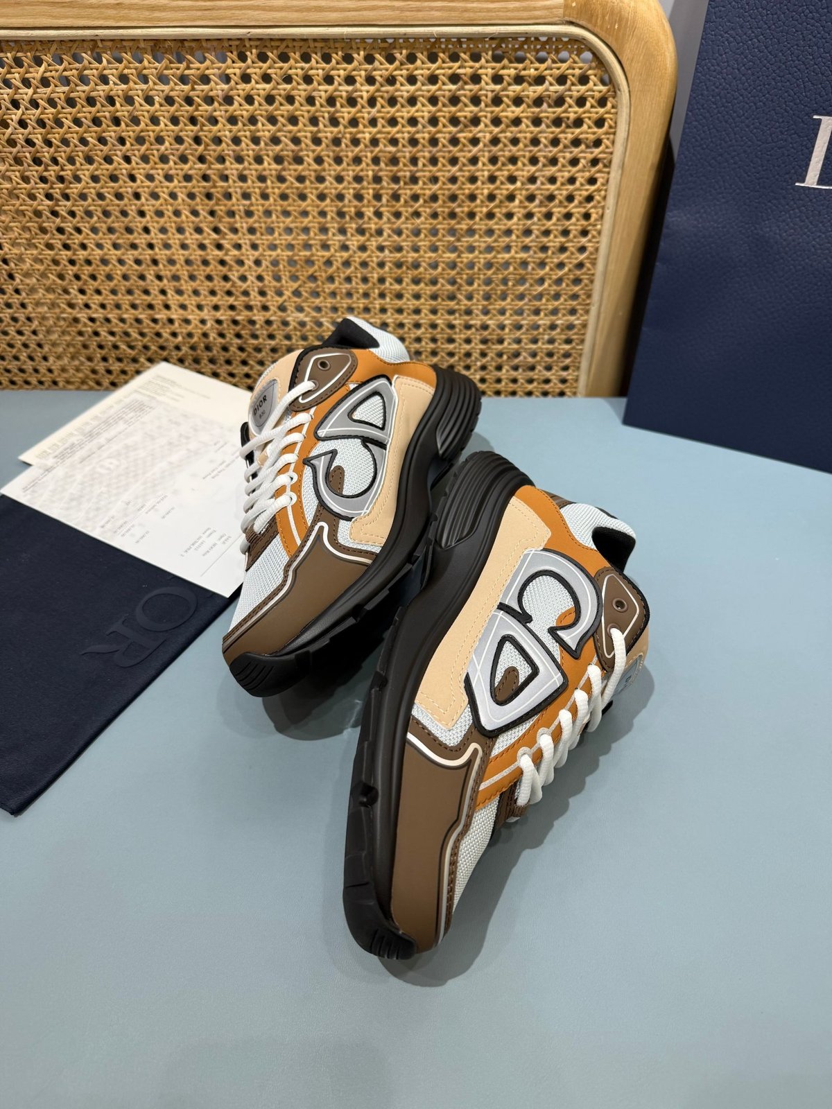 Sneakers B30 'Marron et Beige' — vue 15