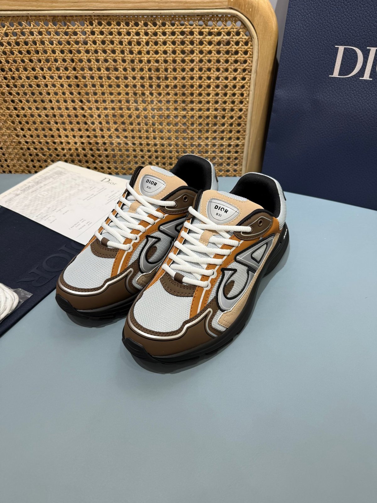 Sneakers B30 'Marron et Beige' — vue 16
