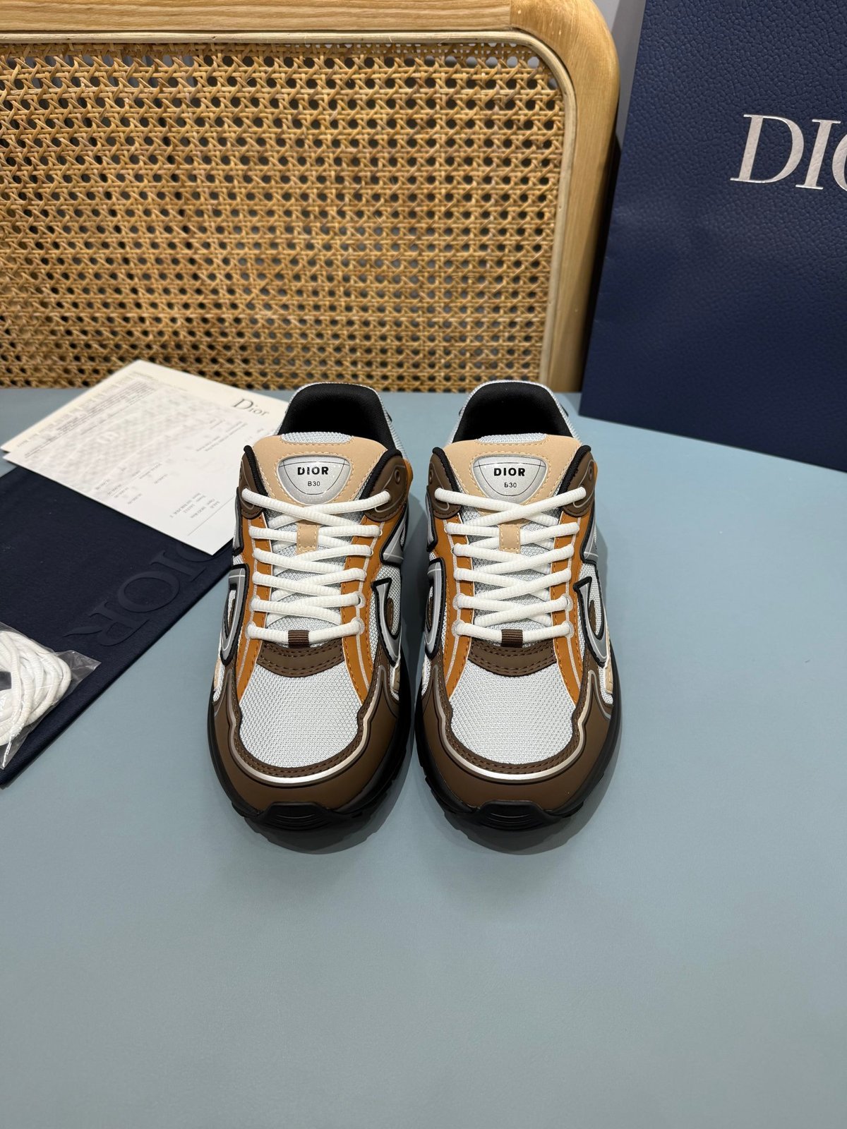 Sneakers B30 'Marron et Beige' — vue 18