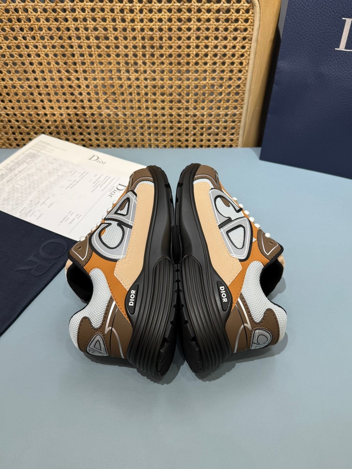 Sneakers B30 'Marron et Beige' — vue 20