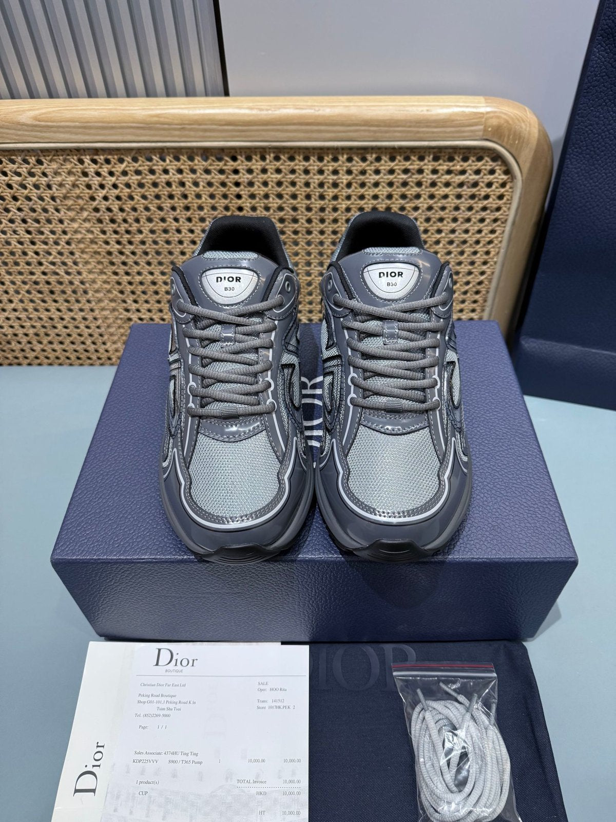 Sneakers B30 'Gris Graphite' — vue 2