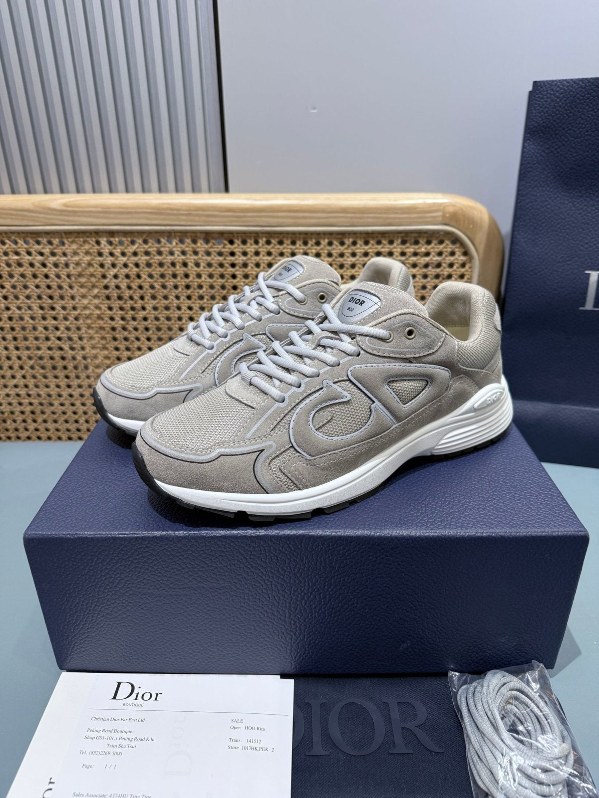 Sneakers B30 'Taupe' — vue 3