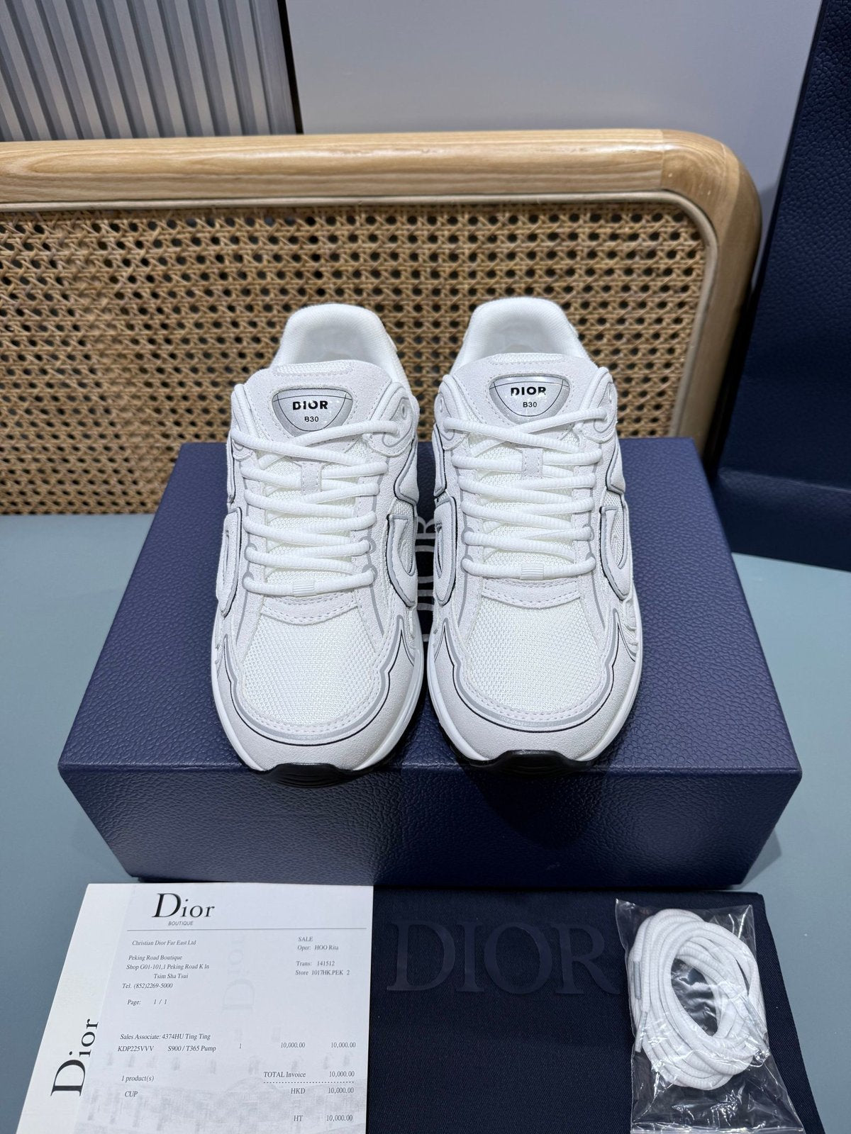 Sneakers B30 'Blanc' — vue 2